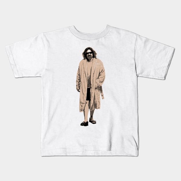 The Dude Vector Kids T-Shirt by Nonconformist